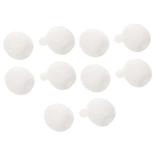 TOBBOMEY 10 Pcs Squeeze Ball Einsätze Kugel Presse Blase Innere Kugel Ersatz Einsatz Bubble Häkeleinsatz Kugel Blase Spannung Kugelspielzeug Für Blasenplüsch Puppenspielzeug von TOBBOMEY