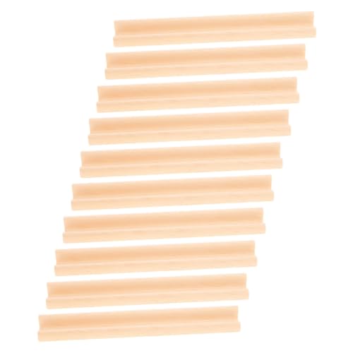 TOBBOMEY 10 Stück Teiliges Holz Domino Racks mit Buchstabenhalter DIY Display Tray Organizer für Domino und Karten Spielzubehör Holzständer für Einfache Aufbewahrung und Präsentation TOBBOMEY 10 Stück Teiliges Holz Domino Racks mit Buchstabenhalter DIY Display Tray Organizer für Domino und Karten Spielzubehör Holzständer für Einfache Aufbewahrung und Präsentation von TOBBOMEY