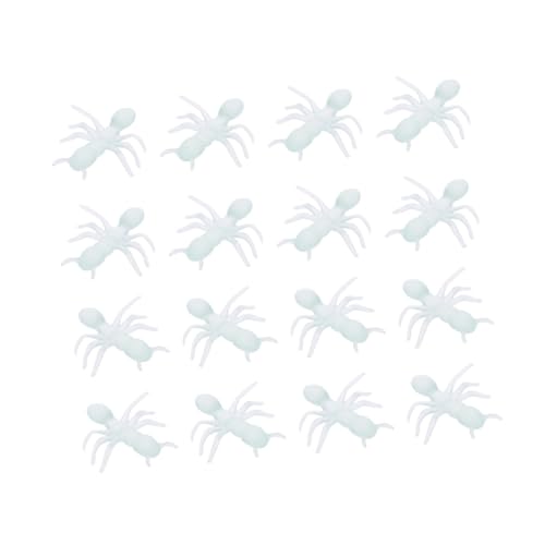 TOBBOMEY 100 Stück Halloween Simulation Ameisen Leuchtende Plastik Ameisen Scherzartikel Leicht Tragbar Partydeko Für Halloween TOBBOMEY 100 Stück Halloween Simulation Ameisen Leuchtende Plastik Ameisen Scherzartikel Leicht Tragbar Partydeko Für Halloween von TOBBOMEY