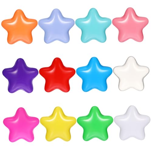 TOBBOMEY 100 Stück Spielbälle Sternförmig Bunte Ozeanbälle Phthalatfrei Für Bällebad Innenbereich Kindergeburtstag Zubehör TOBBOMEY 100 Stück Spielbälle Sternförmig Bunte Ozeanbälle Phthalatfrei Für Bällebad Innenbereich Kindergeburtstag Zubehör von TOBBOMEY