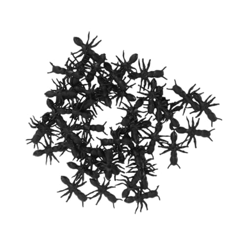 TOBBOMEY 100 Stück Teiliges Realistische Halloween Ameisen aus Kunststoff Gruseliges Streichspielzeug Langlebige Fake Insekten Dekoration für Party und Halloween Deko TOBBOMEY 100 Stück Teiliges Realistische Halloween Ameisen aus Kunststoff Gruseliges Streichspielzeug Langlebige Fake Insekten Dekoration für Party und Halloween Deko von TOBBOMEY