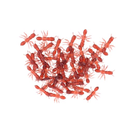 TOBBOMEY 100 Stück Teiliges Realistische Kunststoff Ameisen Halloween Dekoration Gruselige Simulation für Party und Bar Leichte Tragbare Requisiten für Schaurige Streichspiele TOBBOMEY 100 Stück Teiliges Realistische Kunststoff Ameisen Halloween Dekoration Gruselige Simulation für Party und Bar Leichte Tragbare Requisiten für Schaurige Streichspiele von TOBBOMEY