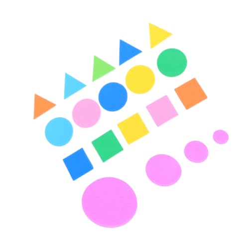 TOBBOMEY 1000 Stück Teiliges Bunte Selbstklebende Sticker aus Eva Schaumstoff Mini Formen für Lernspielzeug zur Kognitiven und Bastelarbeiten TOBBOMEY 1000 Stück Teiliges Bunte Selbstklebende Sticker aus Eva Schaumstoff Mini Formen für Lernspielzeug zur Kognitiven und Bastelarbeiten von TOBBOMEY