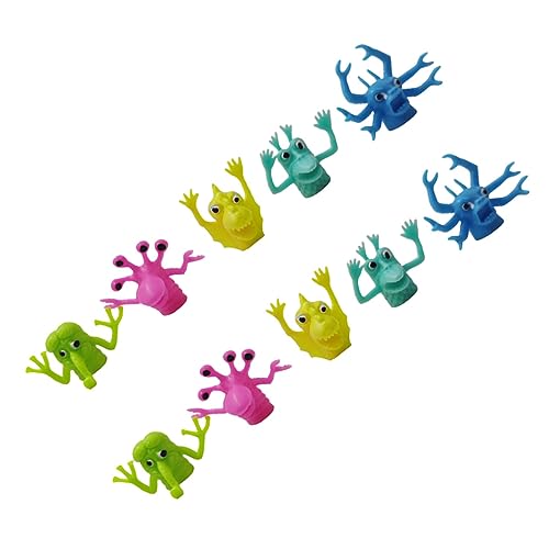 TOBBOMEY 10St Monster- Puppen kinderpuppe eincremehilfe Alien Ancient kinderf Finger Aliens Kreaturen-Finger-Rollenspiel Fingerschutzspielzeug Fingerpuppe Finger fremd von TOBBOMEY