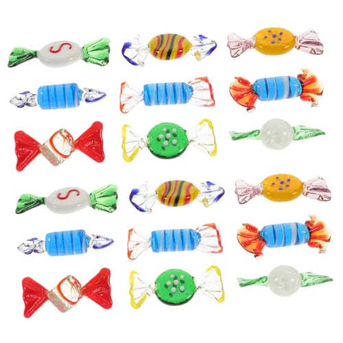 TOBBOMEY 12 Stück Teiliges Glas Bonbon Dekorationsset Handgefertigt Mundgeblasen Murano Stil Vintage Candy Props für Weihnachten Festliche Familienfeier Tischdeko TOBBOMEY 12 Stück Teiliges Glas Bonbon Dekorationsset Handgefertigt Mundgeblasen Murano Stil Vintage Candy Props für Weihnachten Festliche Familienfeier Tischdeko von TOBBOMEY