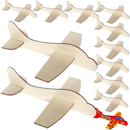 TOBBOMEY 12 Stück Teiliges Holzflugzeug Modellbausatz zum Selbstmontieren Bemalbares DIY Bastelset für Kreatives Puzzle Fantasie und Handfertigkeit Langlebig und Stabil TOBBOMEY 12 Stück Teiliges Holzflugzeug Modellbausatz zum Selbstmontieren Bemalbares DIY Bastelset für Kreatives Puzzle Fantasie und Handfertigkeit Langlebig und Stabil von TOBBOMEY