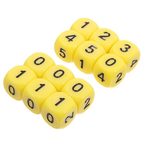 TOBBOMEY 12 Stück Teiliges Nummern Würfel Würfel Spielwürfel mit Abgerundeten Ecken für Brettspiel Lernspiel Party Favor Zubehör TOBBOMEY 12 Stück Teiliges Nummern Würfel Würfel Spielwürfel mit Abgerundeten Ecken für Brettspiel Lernspiel Party Favor Zubehör von TOBBOMEY
