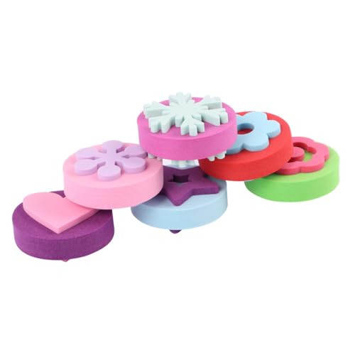 TOBBOMEY 12 Stück Teiliges Stempelset für Eva Doppelseitige Graffiti Malvorlagen Kreative DIY Zeichenschablonen Sichere Schulstempel Buntes Malwerkzeug für Kindergarten und Zufällige Farbe TOBBOMEY 12 Stück Teiliges Stempelset für Eva Doppelseitige Graffiti Malvorlagen Kreative DIY Zeichenschablonen Sichere Schulstempel Buntes Malwerkzeug für Kindergarten und Zufällige Farbe von TOBBOMEY