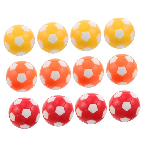 TOBBOMEY 12 Stück Tischfußball Bälle Standardgröße Ersatzkugeln für Tischkicker Langlebig Robust Leicht zu Reinigen für Kinderpartys und Desktop Fußballspiele TOBBOMEY 12 Stück Tischfußball Bälle Standardgröße Ersatzkugeln für Tischkicker Langlebig Robust Leicht zu Reinigen für Kinderpartys und Desktop Fußballspiele von TOBBOMEY