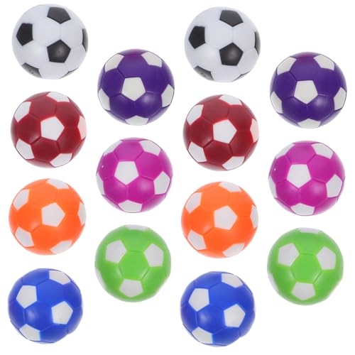 TOBBOMEY 14 Stück Teiliges Mini Tischfußball Bunte Foosball Bälle für Tischkicker Indoor Familien Spiel Farbenfrohe Ersatzkugeln Einfache Reinigung Langlebig TOBBOMEY 14 Stück Teiliges Mini Tischfußball Bunte Foosball Bälle für Tischkicker Indoor Familien Spiel Farbenfrohe Ersatzkugeln Einfache Reinigung Langlebig von TOBBOMEY