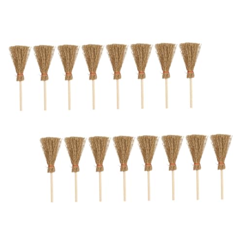 TOBBOMEY 16 Stück Teiliges Mini Besen Puppenhaus Dekoration Realistisch Geformt Fotorequisite für Puppenstube und Modellszene Geeignet TOBBOMEY 16 Stück Teiliges Mini Besen Puppenhaus Dekoration Realistisch Geformt Fotorequisite für Puppenstube und Modellszene Geeignet von TOBBOMEY