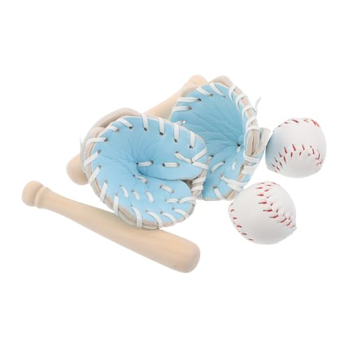 TOBBOMEY 2 Sätze Mini Baseball Set Miniatur Baseballschläger Handschuh Ball Sport Zubehör für Anfänger Tragbar für Familienspiele und Outdoor Freizeitaktivitäten TOBBOMEY 2 Sätze Mini Baseball Set Miniatur Baseballschläger Handschuh Ball Sport Zubehör für Anfänger Tragbar für Familienspiele und Outdoor Freizeitaktivitäten von TOBBOMEY