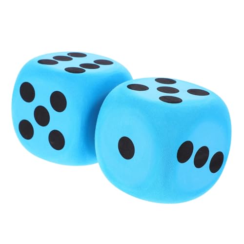 TOBBOMEY 2 Stück Große Eva Würfel Teiliges Leichte und Stabile Schaumstoffwürfel für Partyspiele Familienspiele Lernspiele Tragbare Spielwürfel mit Abgerundeten Kanten für Unterricht und TOBBOMEY 2 Stück Große Eva Würfel Teiliges Leichte und Stabile Schaumstoffwürfel für Partyspiele Familienspiele Lernspiele Tragbare Spielwürfel mit Abgerundeten Kanten für Unterricht und von TOBBOMEY