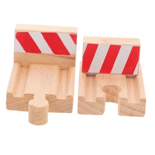 TOBBOMEY 2 Stück Holzschienen Zug Stopper aus Natürlichem Holz Eisenbahn Zubehör für Fördert Feinmotorik und Kreativität Kompatibel mit Holz Eisenbahn für Zug Szene und DIY Gleisgestaltung TOBBOMEY 2 Stück Holzschienen Zug Stopper aus Natürlichem Holz Eisenbahn Zubehör für Fördert Feinmotorik und Kreativität Kompatibel mit Holz Eisenbahn für Zug Szene und DIY Gleisgestaltung von TOBBOMEY