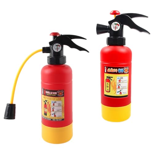 TOBBOMEY 2 Stück Kreatives Feuerlöscher Hochwertigem Kunststoff Sicher Wasserbefüllbar für Poolpartys und Outdoor Spiel für Jungen und Mädchen zum Interaktiven TOBBOMEY 2 Stück Kreatives Feuerlöscher Hochwertigem Kunststoff Sicher Wasserbefüllbar für Poolpartys und Outdoor Spiel für Jungen und Mädchen zum Interaktiven von TOBBOMEY
