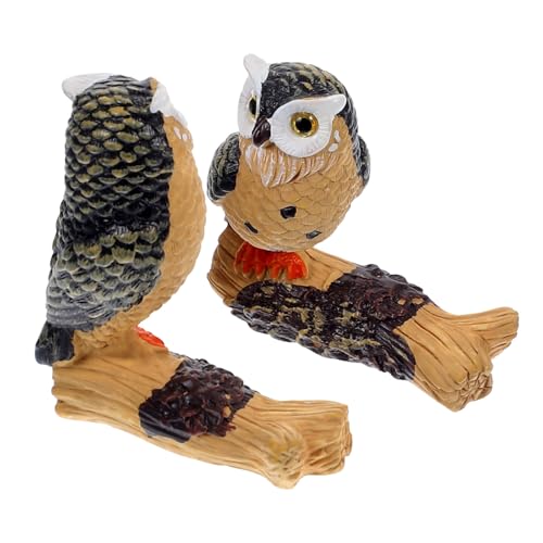 TOBBOMEY 2 Stück Mini Eulenfigur Realistische Katzenkopf Eulen Modellspielzeug für Gartendekoration Lernspielzeug Detailgetreu Langlebig und Niedlich TOBBOMEY 2 Stück Mini Eulenfigur Realistische Katzenkopf Eulen Modellspielzeug für Gartendekoration Lernspielzeug Detailgetreu Langlebig und Niedlich von TOBBOMEY