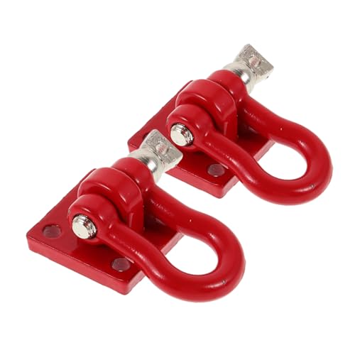 TOBBOMEY 2 Stück Rc Crawler Metall Abschlepphaken Teiliges Robustes Zubehör für Modellspielzeug Auto Kletterwagen Towing Rescue Buckles für Realistische Fernbedienungsfahrzeuge TOBBOMEY 2 Stück Rc Crawler Metall Abschlepphaken Teiliges Robustes Zubehör für Modellspielzeug Auto Kletterwagen Towing Rescue Buckles für Realistische Fernbedienungsfahrzeuge von TOBBOMEY