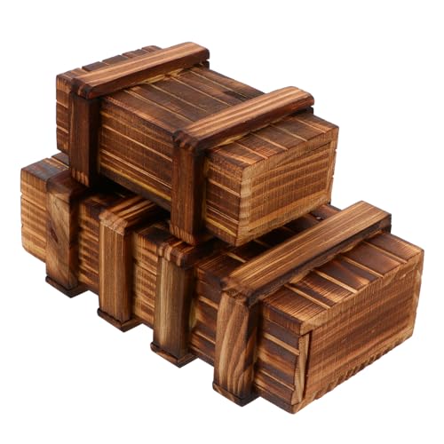 TOBBOMEY 2 Stück Sichere Holzbox mit Geheimfach Kindgerechtes Lernspielzeug Groß Klein Tragbar Kompakt Versteck für Kleine Geschenke Fördert Denkvermögen bei Kindern TOBBOMEY 2 Stück Sichere Holzbox mit Geheimfach Kindgerechtes Lernspielzeug Groß Klein Tragbar Kompakt Versteck für Kleine Geschenke Fördert Denkvermögen bei Kindern von TOBBOMEY
