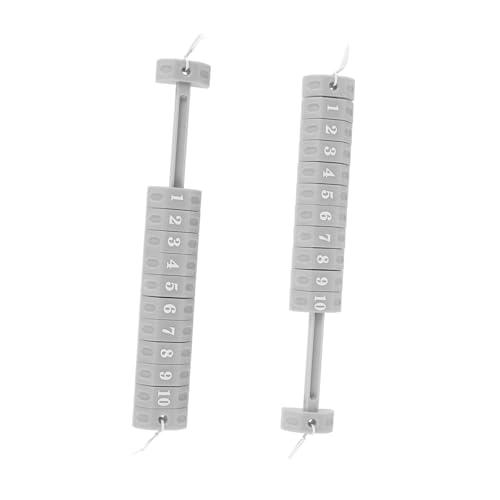 TOBBOMEY 2 Stück Tischfußball Scorekeeper Langlebige Kompakte Punktezähler für Tischfußballtisch Multifunktionale Anzeigetafel für Tischfußballspiele Praktische und Leichte Fußball TOBBOMEY 2 Stück Tischfußball Scorekeeper Langlebige Kompakte Punktezähler für Tischfußballtisch Multifunktionale Anzeigetafel für Tischfußballspiele Praktische und Leichte Fußball von TOBBOMEY