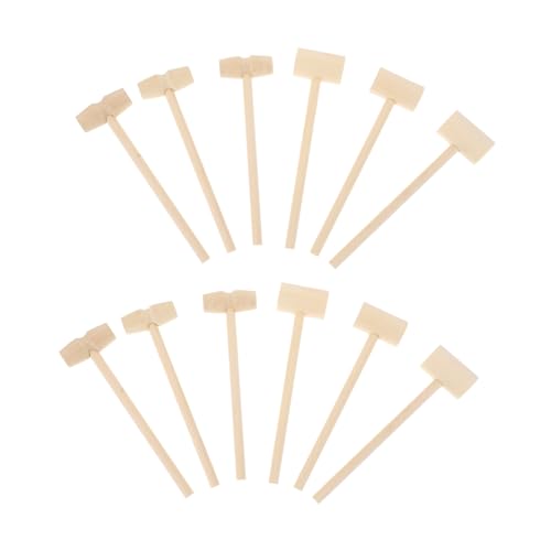 TOBBOMEY 20 Stück Teiliges Mini holzhammer Requisiten Stabile Kleine Holzklopfer für Feinmotorikförderung und Dosenwerfen Jungen Mädchen Ab Jahre TOBBOMEY 20 Stück Teiliges Mini holzhammer Requisiten Stabile Kleine Holzklopfer für Feinmotorikförderung und Dosenwerfen Jungen Mädchen Ab Jahre von TOBBOMEY