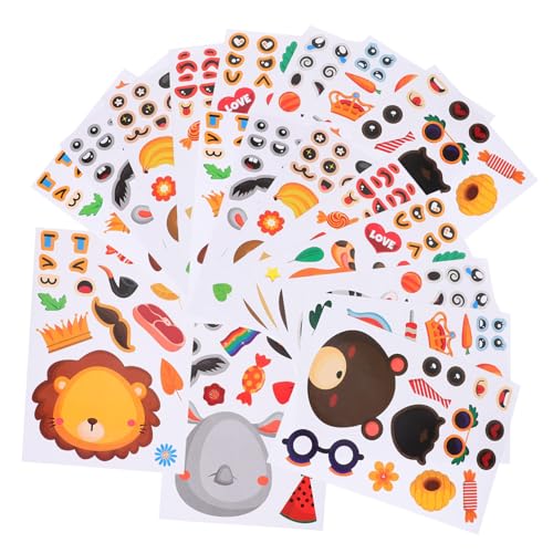 TOBBOMEY 24 Blatt Belohnungsaufkleber Tiere Cartoon Tieraufkleber zum Basteln und Motivieren für Schule und Hausaufgaben Selbstklebend Vielseitig Einsetzbar Geschenk und Belohnung TOBBOMEY 24 Blatt Belohnungsaufkleber Tiere Cartoon Tieraufkleber zum Basteln und Motivieren für Schule und Hausaufgaben Selbstklebend Vielseitig Einsetzbar Geschenk und Belohnung von TOBBOMEY