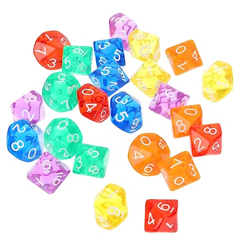 TOBBOMEY 24 Teiliges Set Würfel Familienspiele Hausspiele Kleinkinderspielzeug Brettspiel Brettspiele Brettspiele Rollenspiele Familienspiele RPG Spiele Tischspiele Für von TOBBOMEY