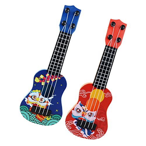 TOBBOMEY 2st Mini-Gitarre Gitarre Für Kinder Im Alter Von 5-9 Jahren Kleinkindgitarre 2 Jahre Alt Gitarre Für Kleinkinder 1-3 Kindergitarre Gitarrenspielzeug Für Kinder Kleine Gitarre Abs von TOBBOMEY