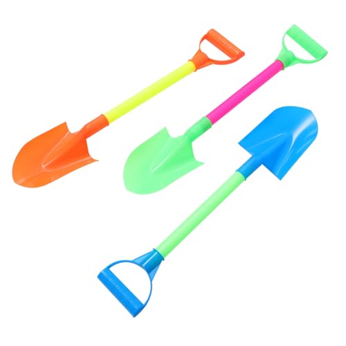TOBBOMEY 3 Stück Sandspielzeug Kunststoff Schaufeln Strandspielzeug für Strand Park Garten Outdoor Fördert Kreativität und Motorische Fähigkeiten Zufällige Farbe Zufällige Farbe TOBBOMEY 3 Stück Sandspielzeug Kunststoff Schaufeln Strandspielzeug für Strand Park Garten Outdoor Fördert Kreativität und Motorische Fähigkeiten Zufällige Farbe Zufällige Farbe von TOBBOMEY