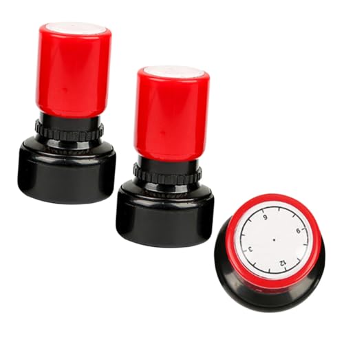 TOBBOMEY 3 Stück Teiliges Uhrzeit Erkennen Uhr Stempel für Lehrer Stempel Pädagogisch Sicher Motivierend für Schulunterricht und Bastelprojekte TOBBOMEY 3 Stück Teiliges Uhrzeit Erkennen Uhr Stempel für Lehrer Stempel Pädagogisch Sicher Motivierend für Schulunterricht und Bastelprojekte von TOBBOMEY