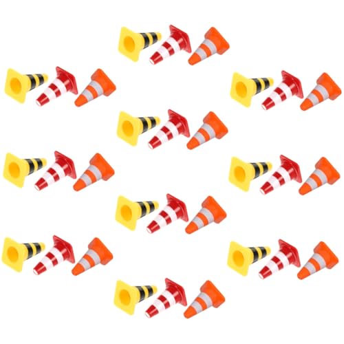 TOBBOMEY 30 Stück Teiliges Mini Verkehrskegel Bunte Mini Verkehrsschilder und Straßensperren für Leicht Kompakt für Verkehrserziehung Lernspielzeug und Eltern Junge Mädchen Aktivitäten TOBBOMEY 30 Stück Teiliges Mini Verkehrskegel Bunte Mini Verkehrsschilder und Straßensperren für Leicht Kompakt für Verkehrserziehung Lernspielzeug und Eltern Junge Mädchen Aktivitäten von TOBBOMEY