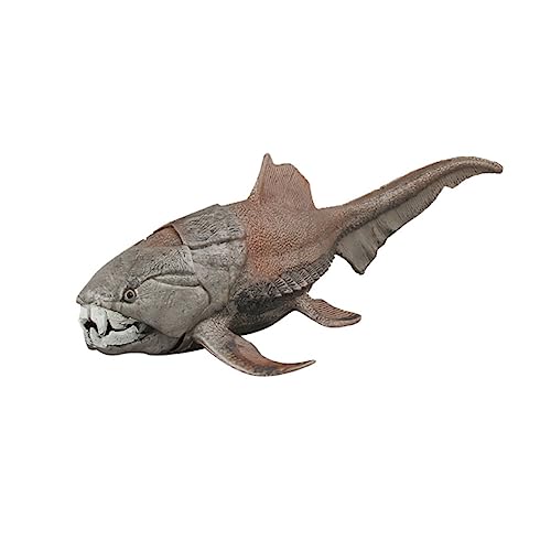 TOBBOMEY 3st Modellhaftes Meerestier Simulation Segelfischtier Meerestiere Modell Simuliertes Meerestierdekor Meerestier-Ornamente Tiere Dunkleosteus Modell Desktop-Tiere Zum Sammeln von TOBBOMEY