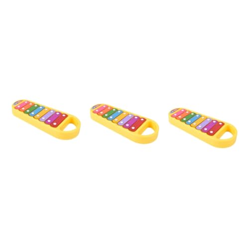 TOBBOMEY 3st Xylophon Klopfen Spielzeug Für Musikinstrumente Glockenspiel Klopfen Kinder Klopfen Klavier Musikalisches Spielzeug Kinderinstrumente von TOBBOMEY