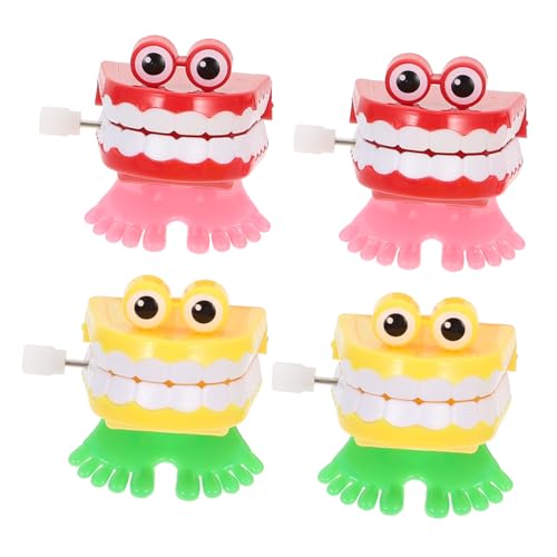 TOBBOMEY 4 Stück Springgeister -zähnespielzeug Springen Lenden Mit Laufenden Zähnen Gastgeschenke Für Kindergeburtstage Neuheit Toys Große Kleine Spielzeuge Abs TOBBOMEY 4 Stück Springgeister -zähnespielzeug Springen Lenden Mit Laufenden Zähnen Gastgeschenke Für Kindergeburtstage Neuheit Toys Große Kleine Spielzeuge Abs von TOBBOMEY