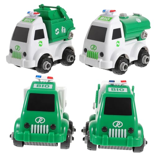 TOBBOMEY 4 Stück Teiliges DIY Müllwagen aus Robustem Lernspielzeug Kreativität und Feinmotorik für Inklusive Schraubendreher und Schraubenschlüssel Farblich Sortiert Zufällige Farbe TOBBOMEY 4 Stück Teiliges DIY Müllwagen aus Robustem Lernspielzeug Kreativität und Feinmotorik für Inklusive Schraubendreher und Schraubenschlüssel Farblich Sortiert Zufällige Farbe von TOBBOMEY