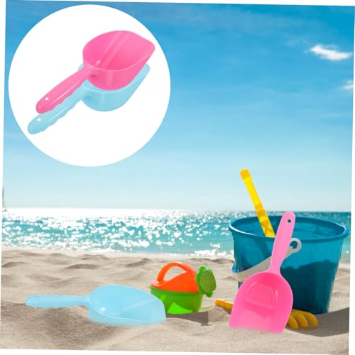 TOBBOMEY 4 Stück Teiliges Strandspielzeug Kunststoff Sand Schaufeln für Leichte Garten Sandkastenschaufeln Bunte Kleine Buddelwerkzeuge Robust und Ergonomisch für Strand und TOBBOMEY 4 Stück Teiliges Strandspielzeug Kunststoff Sand Schaufeln für Leichte Garten Sandkastenschaufeln Bunte Kleine Buddelwerkzeuge Robust und Ergonomisch für Strand und von TOBBOMEY