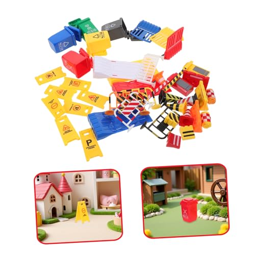 TOBBOMEY 40 Stück Frühe Bildungsprostikspielzeug Spielzeugkollektion Der Straßensperre Miniatur-mülleimer Mini-mülleimer Müllwagen Stoppschild- - Abs TOBBOMEY 40 Stück Frühe Bildungsprostikspielzeug Spielzeugkollektion Der Straßensperre Miniatur-mülleimer Mini-mülleimer Müllwagen Stoppschild- - Abs von TOBBOMEY