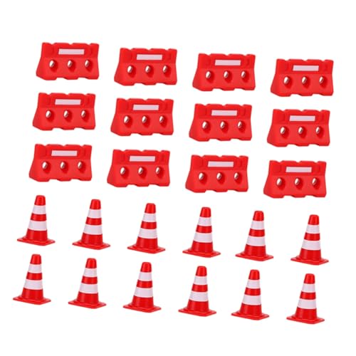 TOBBOMEY 48 Stück Teiliges Verkehrszeichen Spielset mit Miniatur Leitkegeln und Zaunspielzeug Kindgerechtes Verkehrserziehungs Leichtes Tragbares Straßensimulation Zubehör für Teilen und TOBBOMEY 48 Stück Teiliges Verkehrszeichen Spielset mit Miniatur Leitkegeln und Zaunspielzeug Kindgerechtes Verkehrserziehungs Leichtes Tragbares Straßensimulation Zubehör für Teilen und von TOBBOMEY