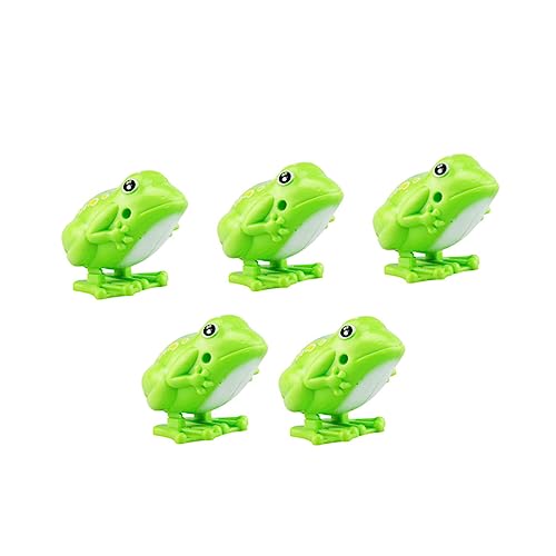 TOBBOMEY 5 Stück Teiliges Aufzieh Froschspielzeug aus Kunststoff Lustige Springende Frösche für Fördert Koordination und Kreativität Sicher und Kindgerecht Lernspielzeug Zufällige Farbe TOBBOMEY 5 Stück Teiliges Aufzieh Froschspielzeug aus Kunststoff Lustige Springende Frösche für Fördert Koordination und Kreativität Sicher und Kindgerecht Lernspielzeug Zufällige Farbe von TOBBOMEY