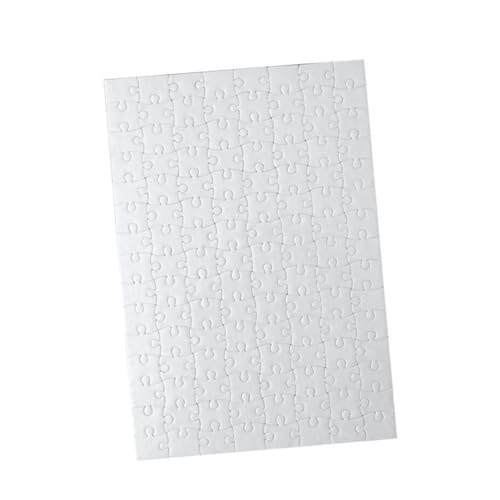 TOBBOMEY 5 Stück Teiliges Blanko Puzzle aus Papier Teilig pro Puzzle DIY Malpuzzle für Erwachsene und zum Basteln für Kreative Freizeitgestaltung TOBBOMEY 5 Stück Teiliges Blanko Puzzle aus Papier Teilig pro Puzzle DIY Malpuzzle für Erwachsene und zum Basteln für Kreative Freizeitgestaltung von TOBBOMEY