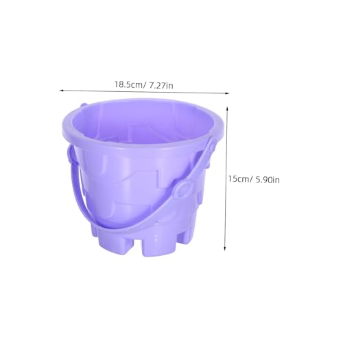 TOBBOMEY 5 Stück Teiliges Sandspielzeug Eimer Kunststoff Mini Strandspielzeug Bunte Sandkübel für Mädchen Jungen Leicht Tragbar für Strand Garten Zufällige Farbe TOBBOMEY 5 Stück Teiliges Sandspielzeug Eimer Kunststoff Mini Strandspielzeug Bunte Sandkübel für Mädchen Jungen Leicht Tragbar für Strand Garten Zufällige Farbe von TOBBOMEY