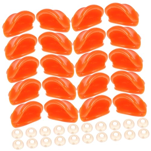 TOBBOMEY 50 Stück DIY Entenschnabel Bastelset mit Dichtung Puppenmund Ersatzteil für Handgefertigte Munddekoration für Kreative Bastelprojekte TOBBOMEY 50 Stück DIY Entenschnabel Bastelset mit Dichtung Puppenmund Ersatzteil für Handgefertigte Munddekoration für Kreative Bastelprojekte von TOBBOMEY
