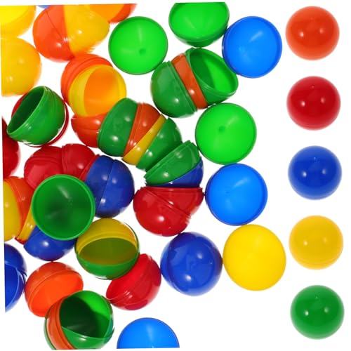 TOBBOMEY 50 Stück Öffnungsbare Tombola Bälle aus Kunststoff Bunte Lose und Partyspiel Kugeln für Gewinnspiele Überraschungen und Festliche Aktivitäten TOBBOMEY 50 Stück Öffnungsbare Tombola Bälle aus Kunststoff Bunte Lose und Partyspiel Kugeln für Gewinnspiele Überraschungen und Festliche Aktivitäten von TOBBOMEY