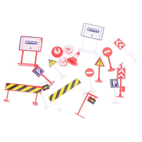 TOBBOMEY 6 Sätze Teiliges Verkehrszeichen spielset für Leuchtenden Farben Leichtem Design und Realistischen Modellen für Verkehrserziehung Lernzentren und Spielerisches Lernen der TOBBOMEY 6 Sätze Teiliges Verkehrszeichen spielset für Leuchtenden Farben Leichtem Design und Realistischen Modellen für Verkehrserziehung Lernzentren und Spielerisches Lernen der von TOBBOMEY