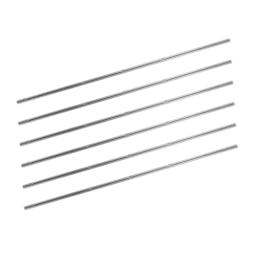 TOBBOMEY 6 Stück Kicker Zubehör Teile von Foosball -Ersatzteilen Tischfußballstangen Zubehör für Tischfußballmaschinen Ersatzschläger für Tischfußball Stangen Foosball Eisen Silber TOBBOMEY 6 Stück Kicker Zubehör Teile von Foosball -Ersatzteilen Tischfußballstangen Zubehör für Tischfußballmaschinen Ersatzschläger für Tischfußball Stangen Foosball Eisen Silber von TOBBOMEY