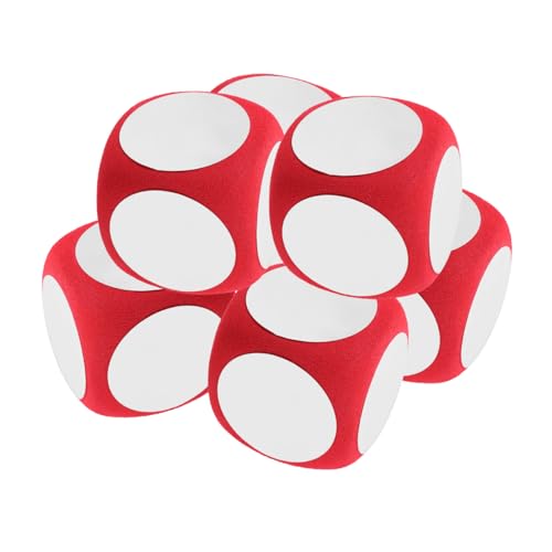 TOBBOMEY 6 Stück Teiliges Abwischbares Schaumstoff würfelset Große Leere DIY Spielwürfel für Unterricht Beschreibbar und Wiederverwendbar Leichtes Lernspielzeug für Mathe und Basteln TOBBOMEY 6 Stück Teiliges Abwischbares Schaumstoff würfelset Große Leere DIY Spielwürfel für Unterricht Beschreibbar und Wiederverwendbar Leichtes Lernspielzeug für Mathe und Basteln von TOBBOMEY