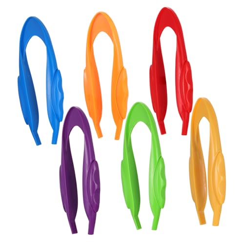 TOBBOMEY 6stücke Kunststoff Pinzetten Für Junge Mädchen Kindergarten-pinzette Für Experimente Lehr-pinzette Als Spielzeug TOBBOMEY 6stücke Kunststoff Pinzetten Für Junge Mädchen Kindergarten-pinzette Für Experimente Lehr-pinzette Als Spielzeug von TOBBOMEY