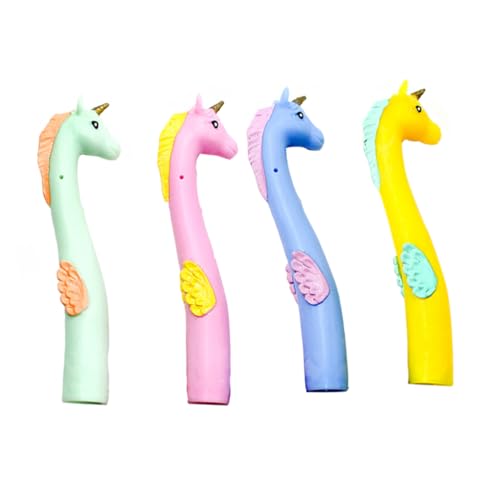 TOBBOMEY 8 STK Einhorn Tierspielzeug Fingerpuppe Spielzeug Kinder spielset Tierpuppen interaktives Spielzeug Unicorn Toys for Einhorn-Fingerpuppen Handpuppenspielzeug von TOBBOMEY