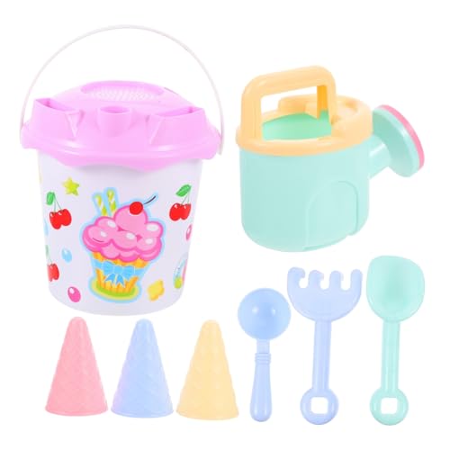 TOBBOMEY 8 Stück Teiliges Sandkastenspielzeug Set aus Mini Strand Eimer mit Schaufel für Leichtes Kreatives Sandspielzeug Koordination und Feinmotorik TOBBOMEY 8 Stück Teiliges Sandkastenspielzeug Set aus Mini Strand Eimer mit Schaufel für Leichtes Kreatives Sandspielzeug Koordination und Feinmotorik von TOBBOMEY