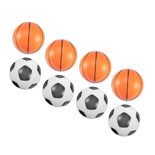 TOBBOMEY 8st Dekompressionsspielzeugball Fitnessstudio Kreatives Squeeze- Partygeschenke Dehnbare Bälle Druckminderndes Entspannende Entlüftungsbälle Stressabbaubälle Pu von TOBBOMEY