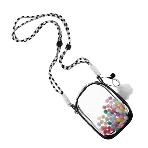 TOBBOMEY Aufbewahrungstasche Für Puppen Tragbare Für Puppen Tasche Für Actionfiguren Koffer Für Kleine Figuren Aufbewahrung Von Sammlerstücken Figuren Vitrine PVC Black von TOBBOMEY